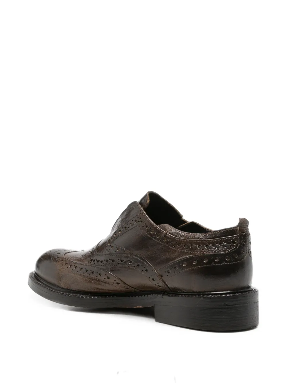 LeQarant brogue leather loafers Bruin