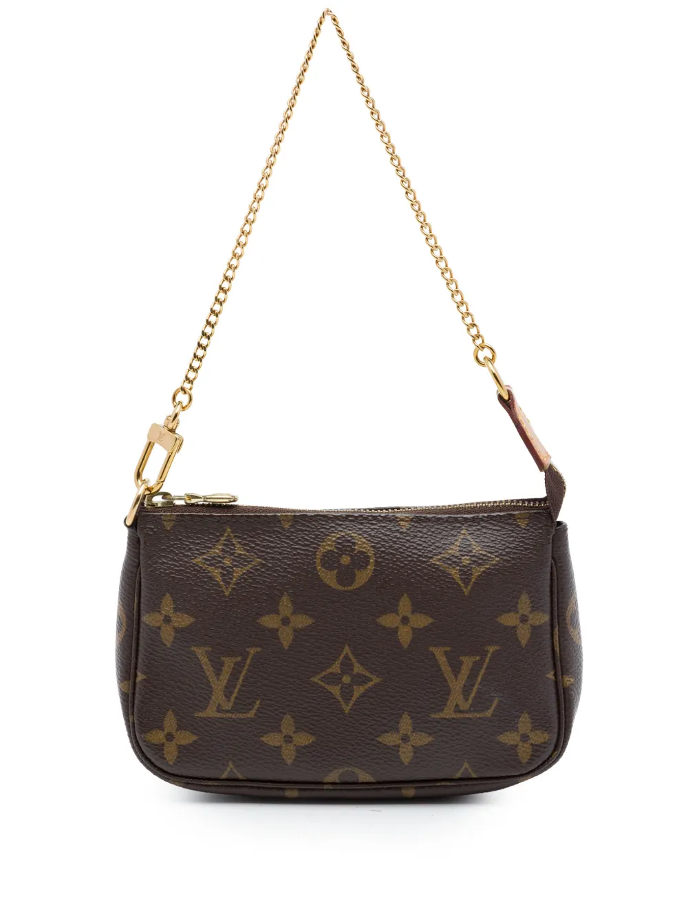 Louis Vuitton Pre-Owned 2021 Monogram Mini Pochette Accessoires handbag - Marrone