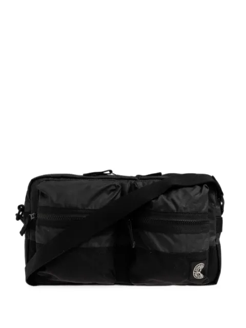 Stone Island 9200024 double-coated cotton ripstop crossbody bag