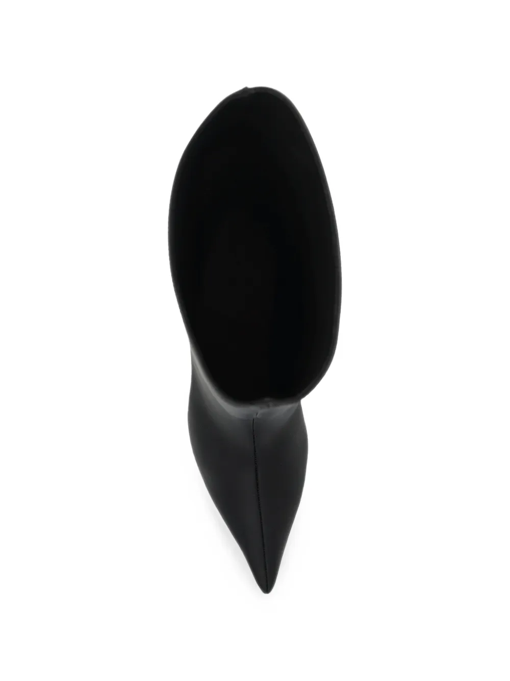 Amina Muaddi Fiona pointed-toe boots Zwart