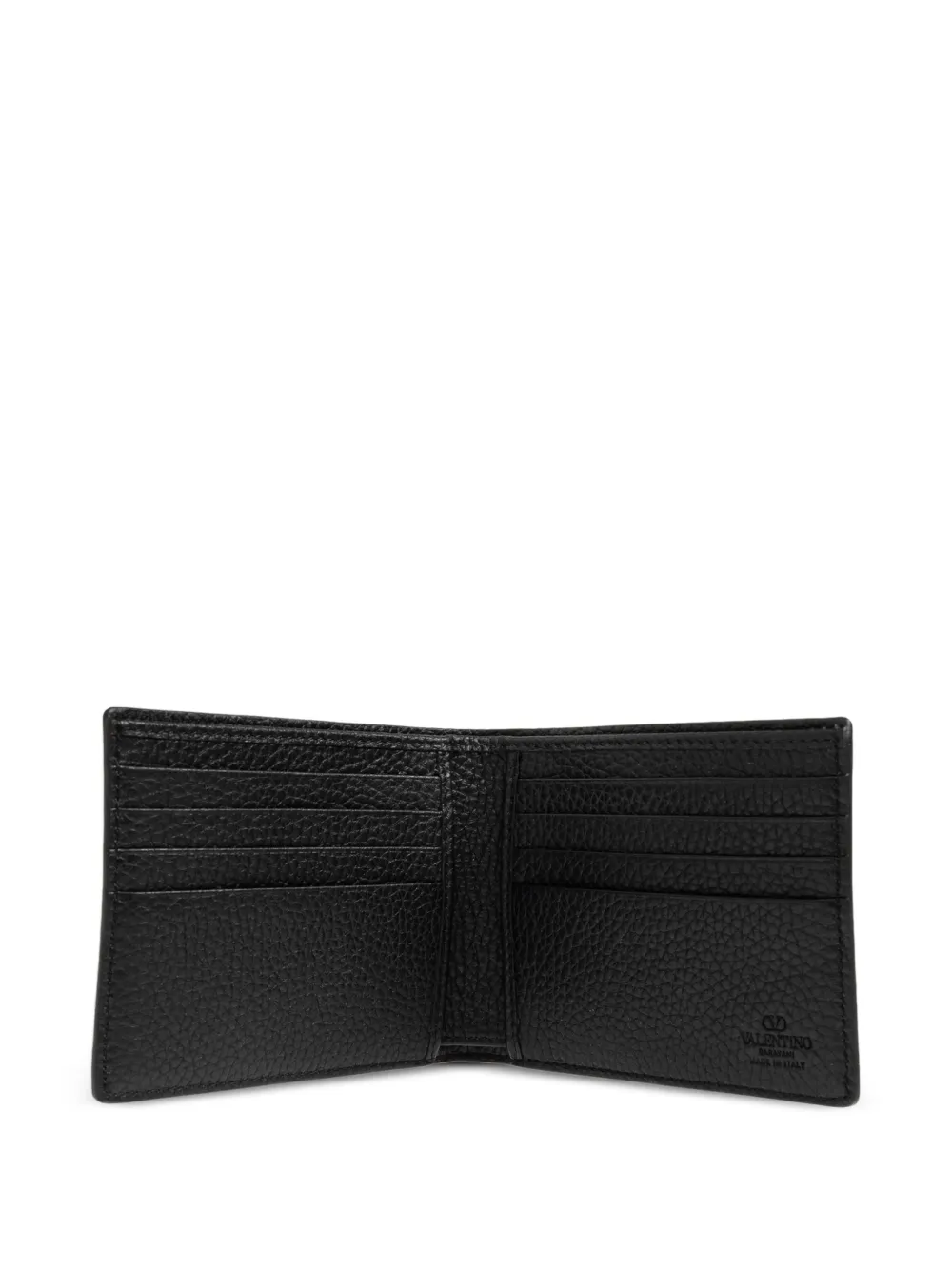 Valentino Garavani Rockstud leren portemonnee Bruin