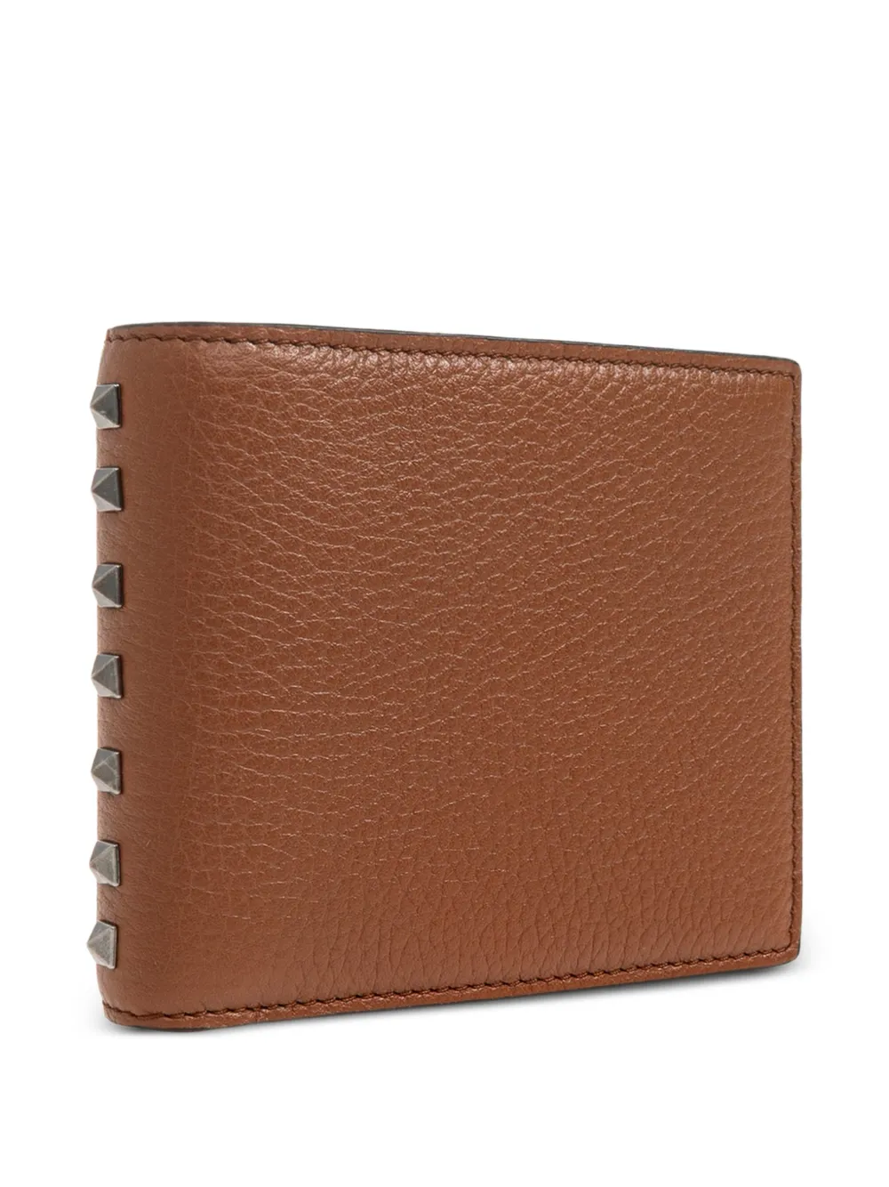 Valentino Garavani Rockstud leren portemonnee Bruin