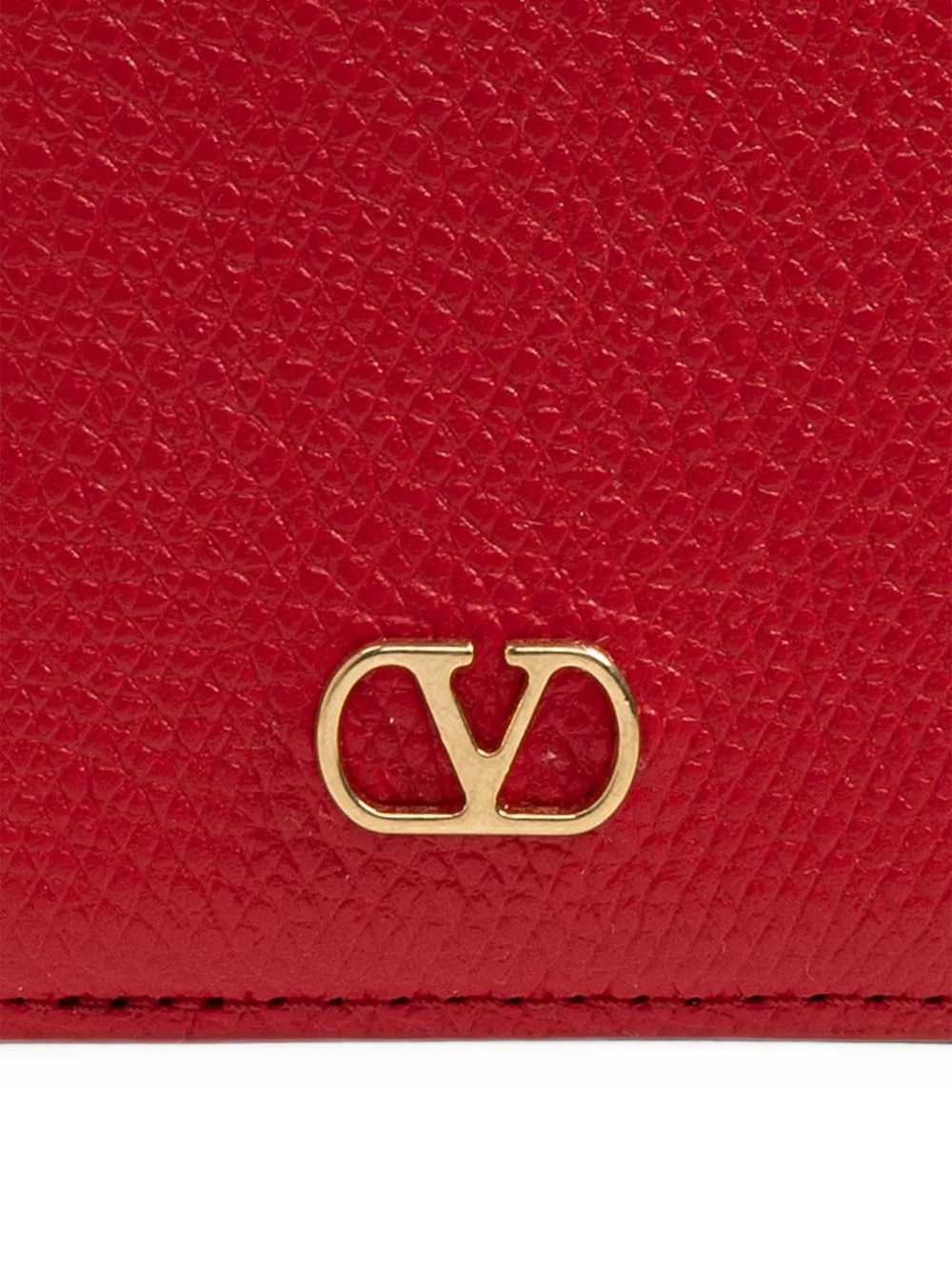 Valentino Garavani VLogo Signature pasjeshouder Rood