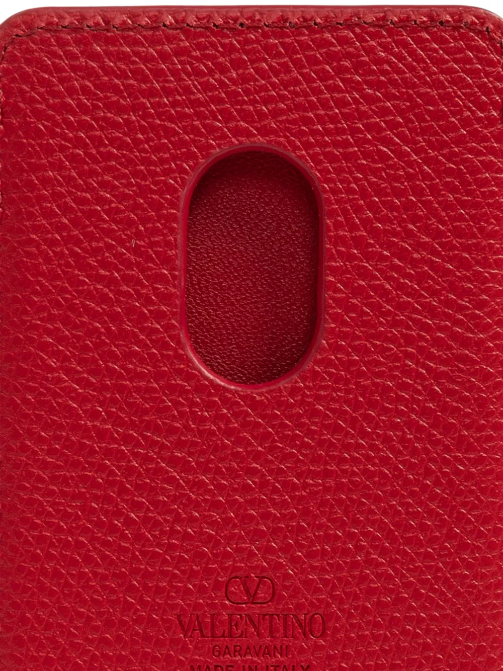 Valentino Garavani VLogo Signature pasjeshouder Rood