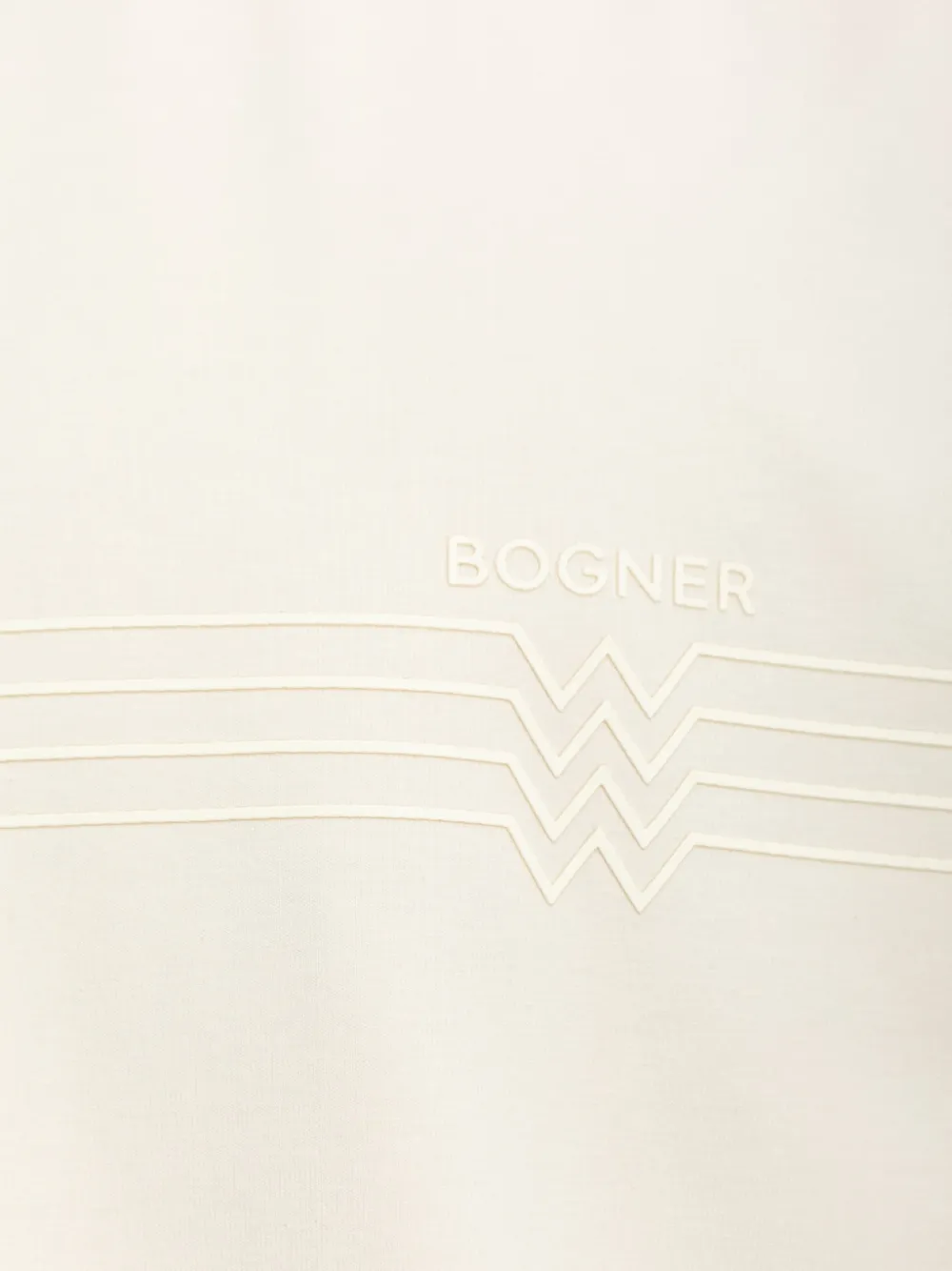 BOGNER Ryan T-shirt met logo-print Beige