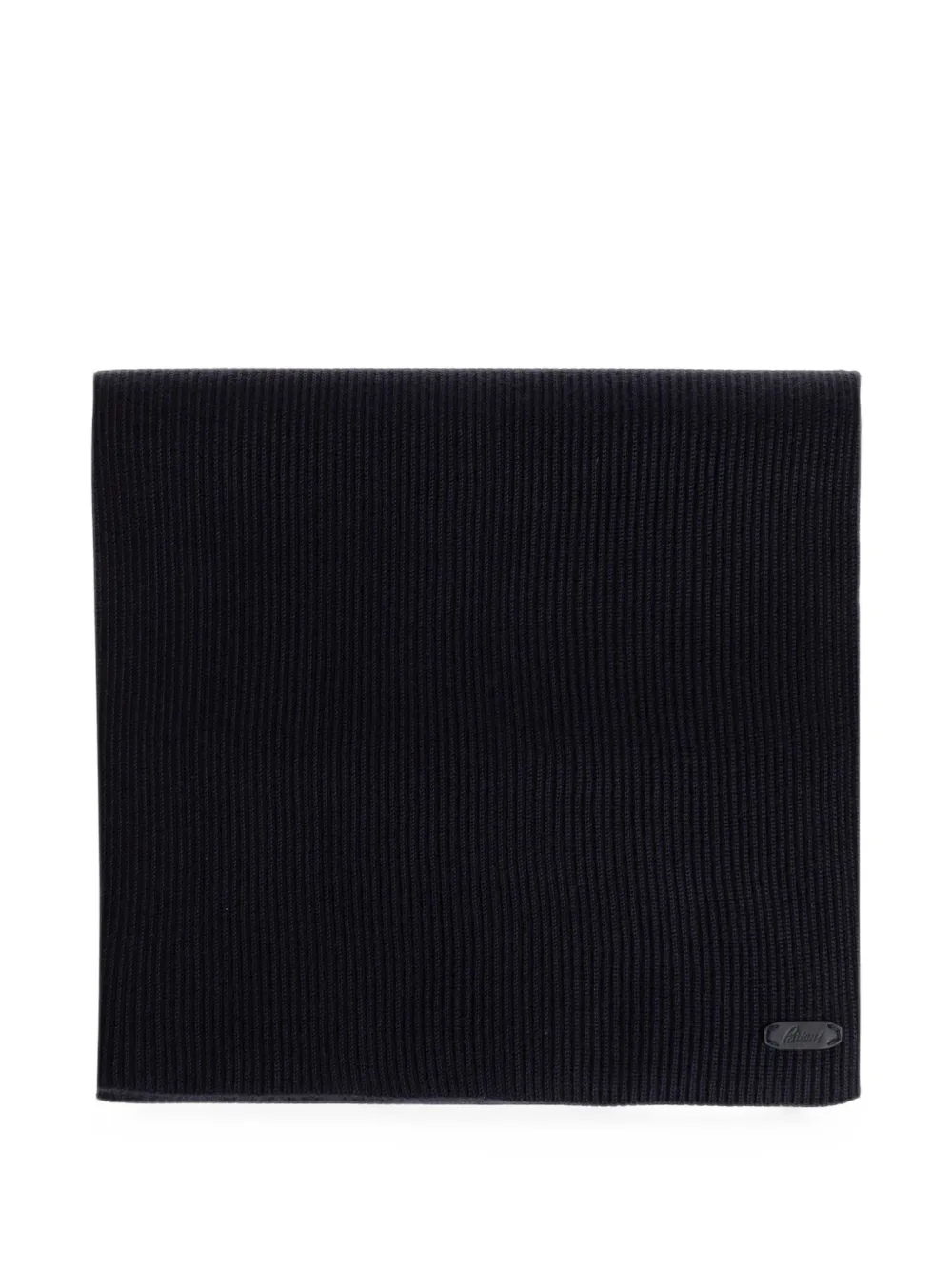 Brioni ribbed-knit scarf | azul | Image 1
