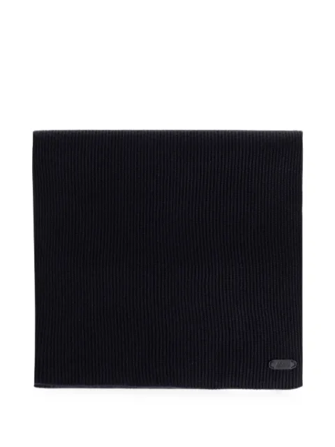 Brioni ribbed-knit scarf