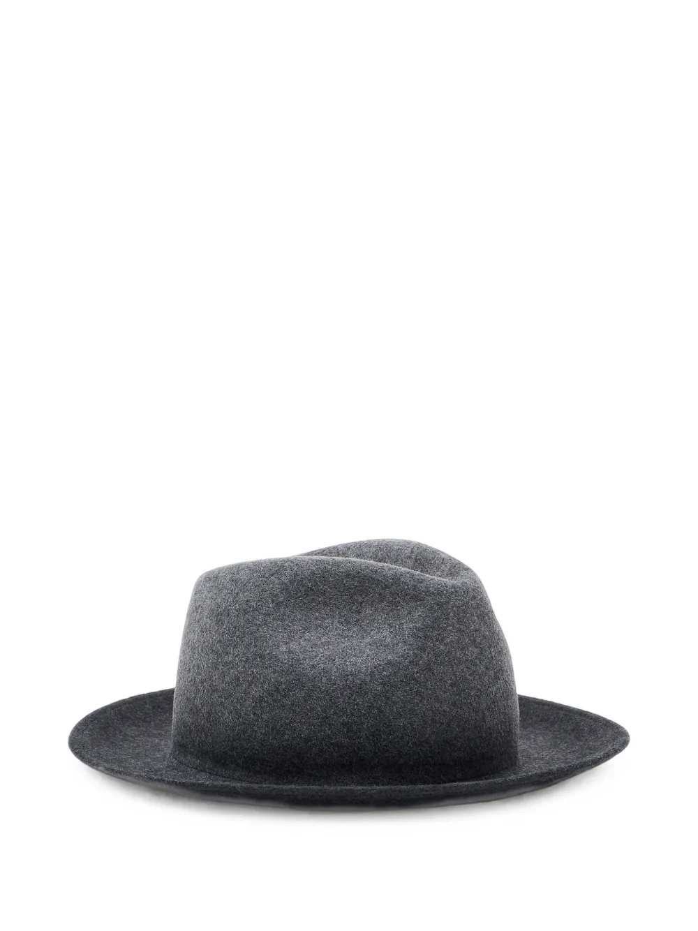 Giorgio Armani felted wool fedora hat - Grigio