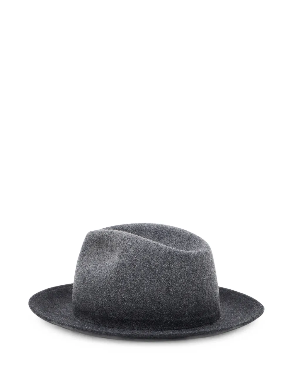 Giorgio Armani Fedora wollen hoed Grijs