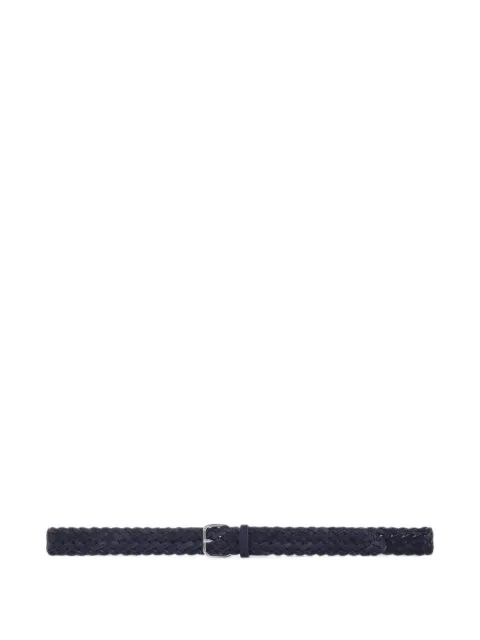 Giorgio Armani braided suede belt