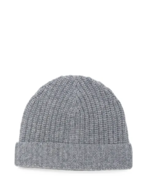 Il Gufo ribbed-knit cashmere beanie hat