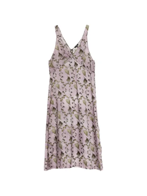 R13 Grunge floral slip dress