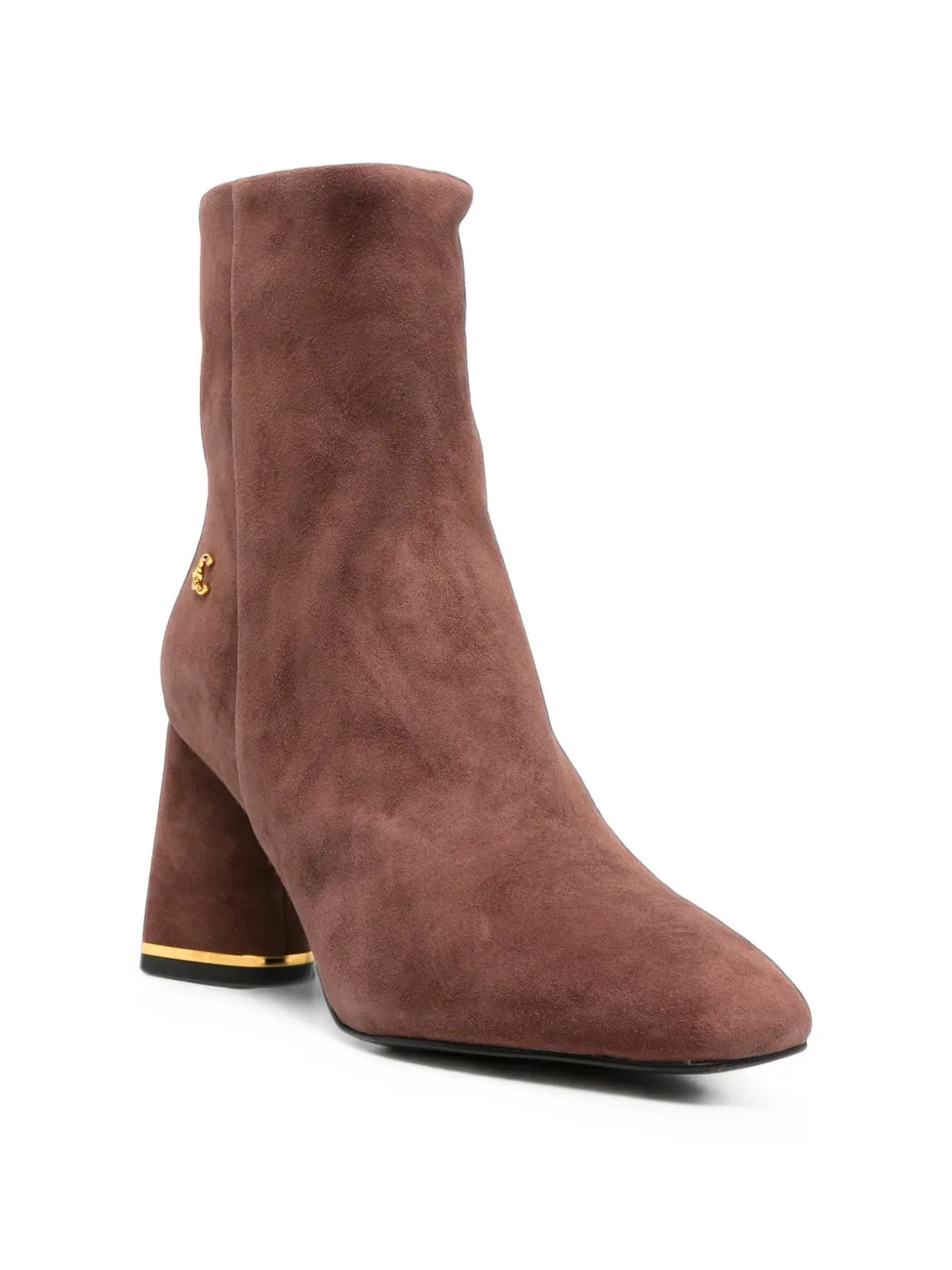 Coccinelle suede ankle boots Bruin