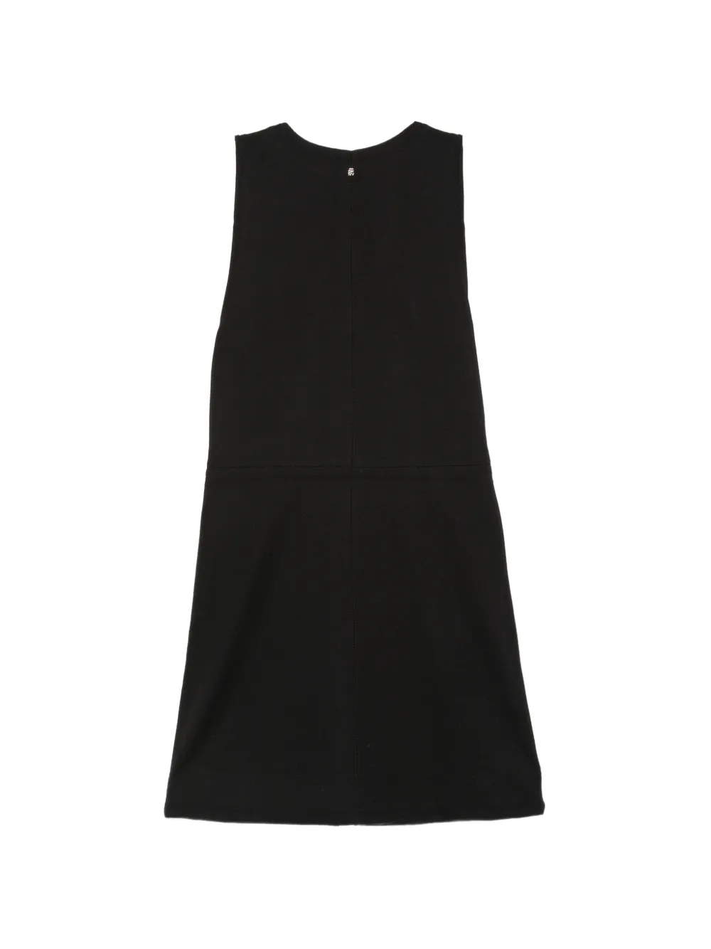 DKNY Mouwloze jurk met V-hals Zwart