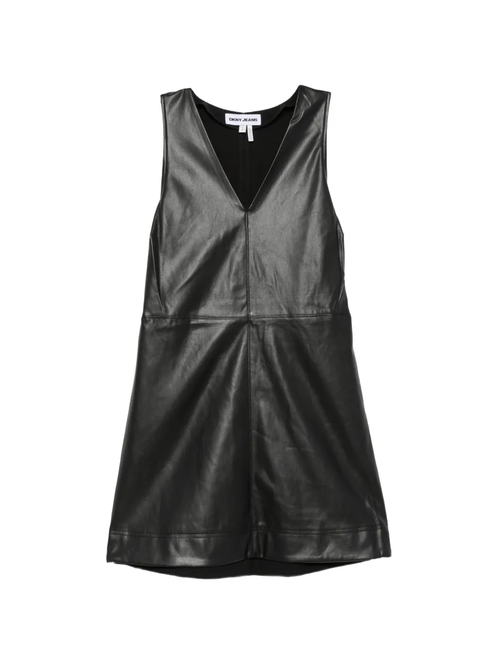 DKNY V-neck sleeveless dress - Black