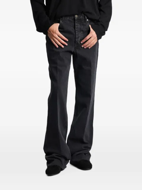 ANIPS pressed-crease jeans