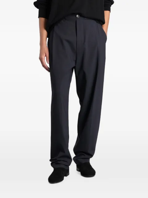 ANIPS pleated straight-leg trousers