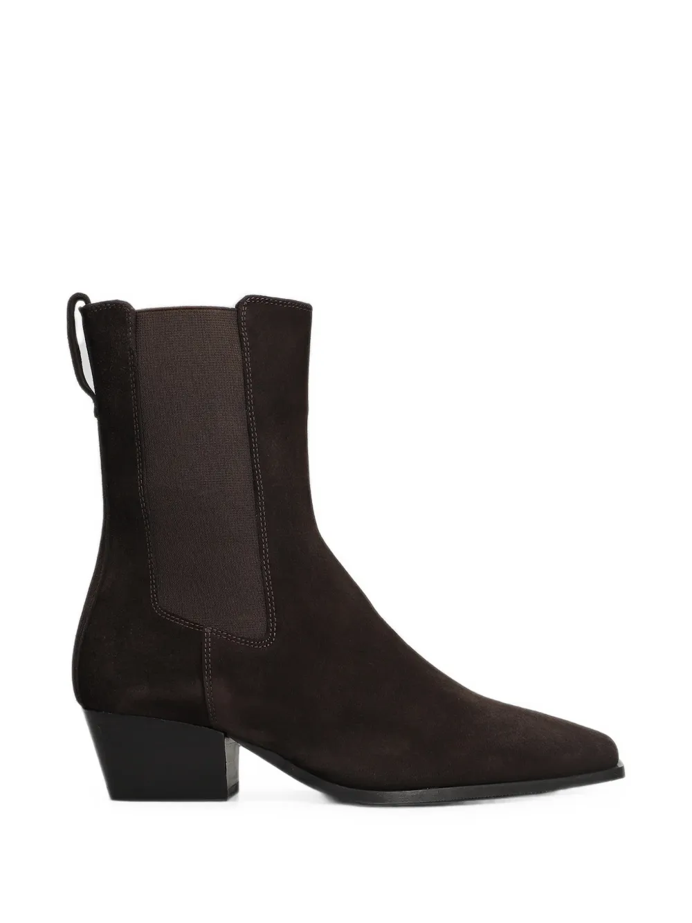 Bibi Lou suede square-toe ankle boots