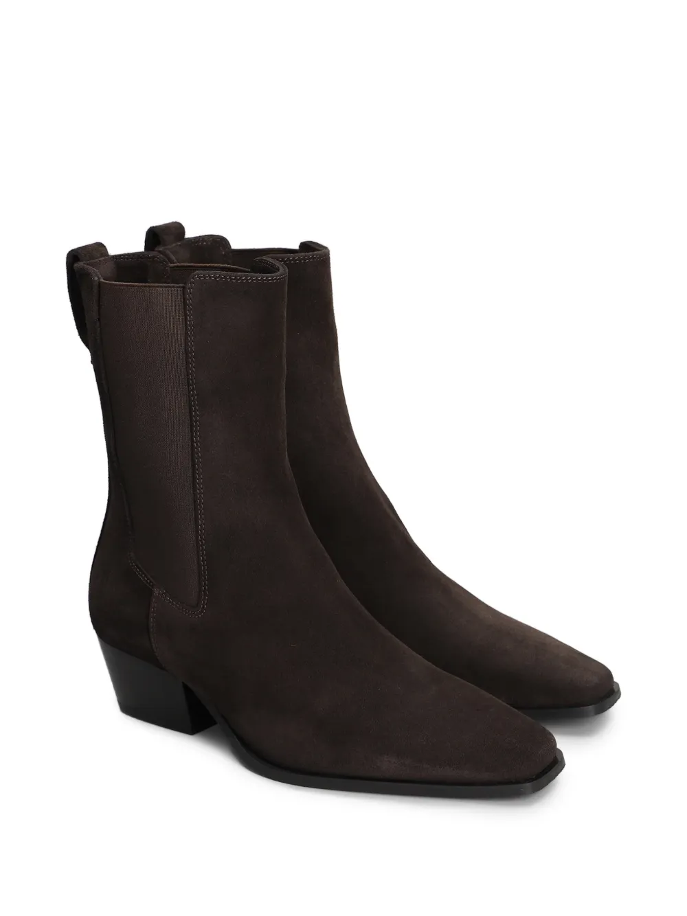 Bibi Lou suede square-toe ankle boots Bruin