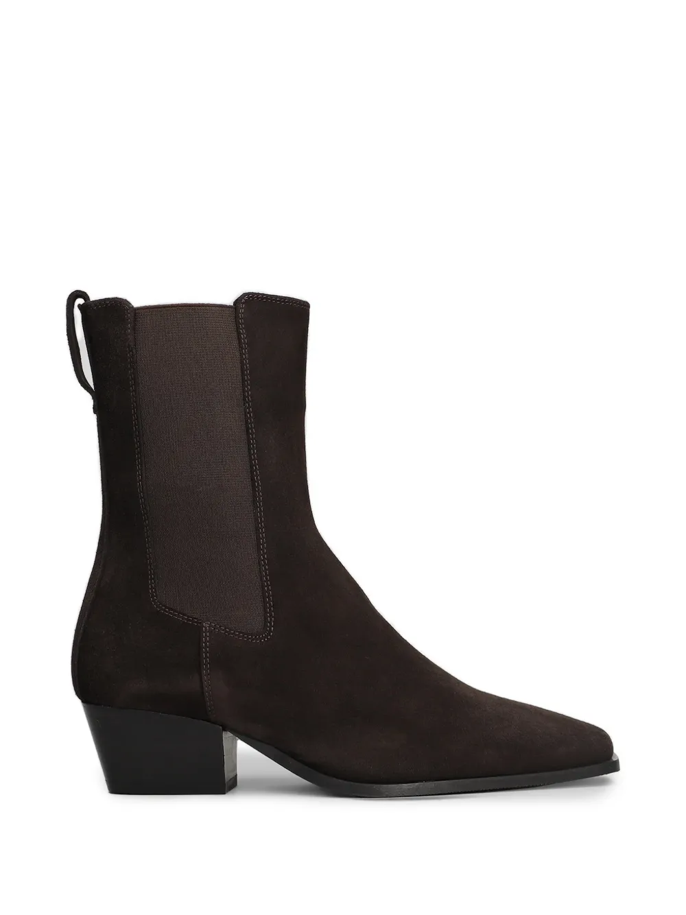 Bibi Lou suede square-toe ankle boots
