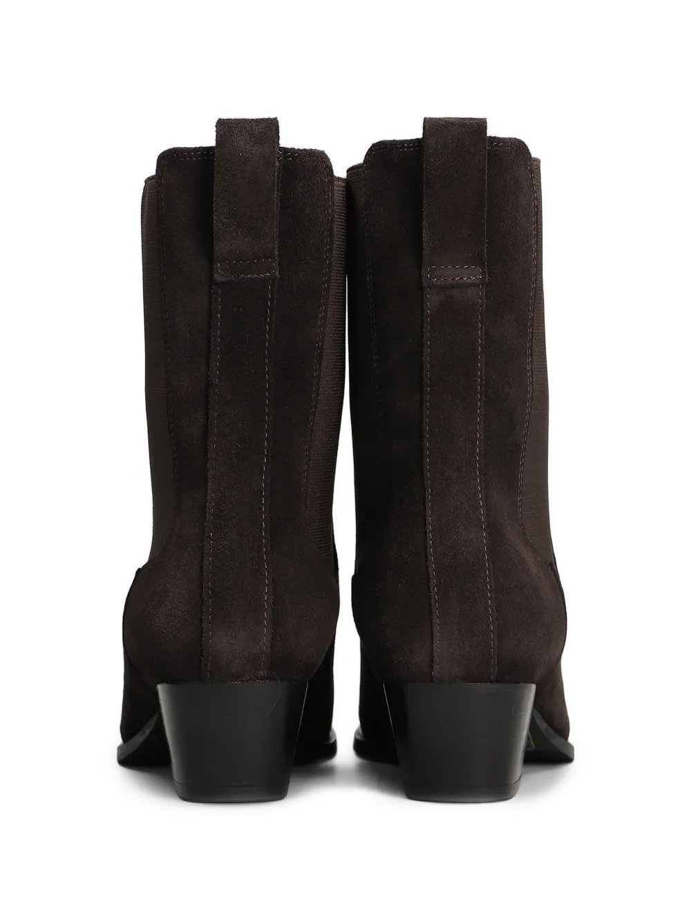 Bibi Lou suede square-toe ankle boots Bruin