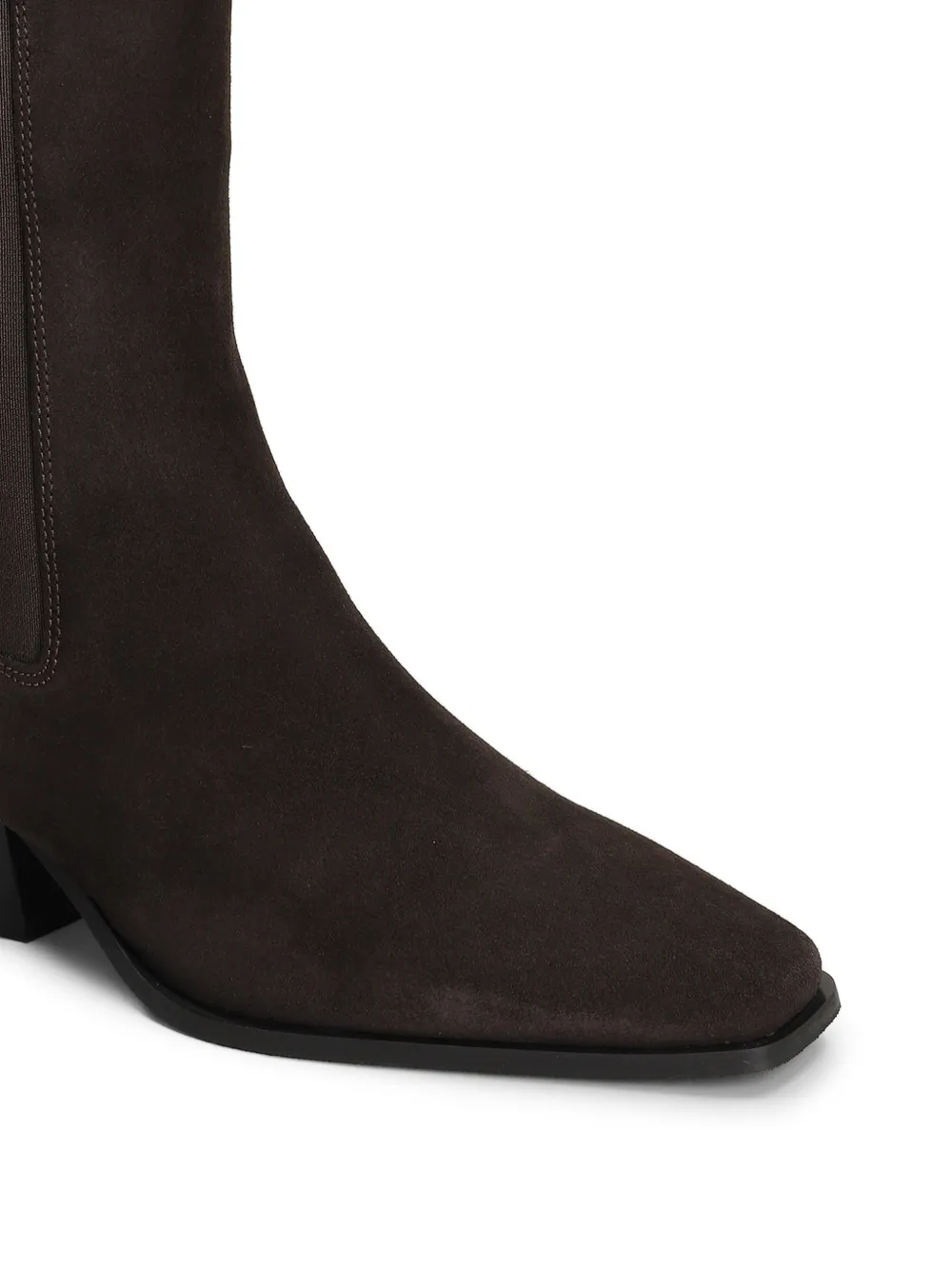 Bibi Lou suede square-toe ankle boots Bruin