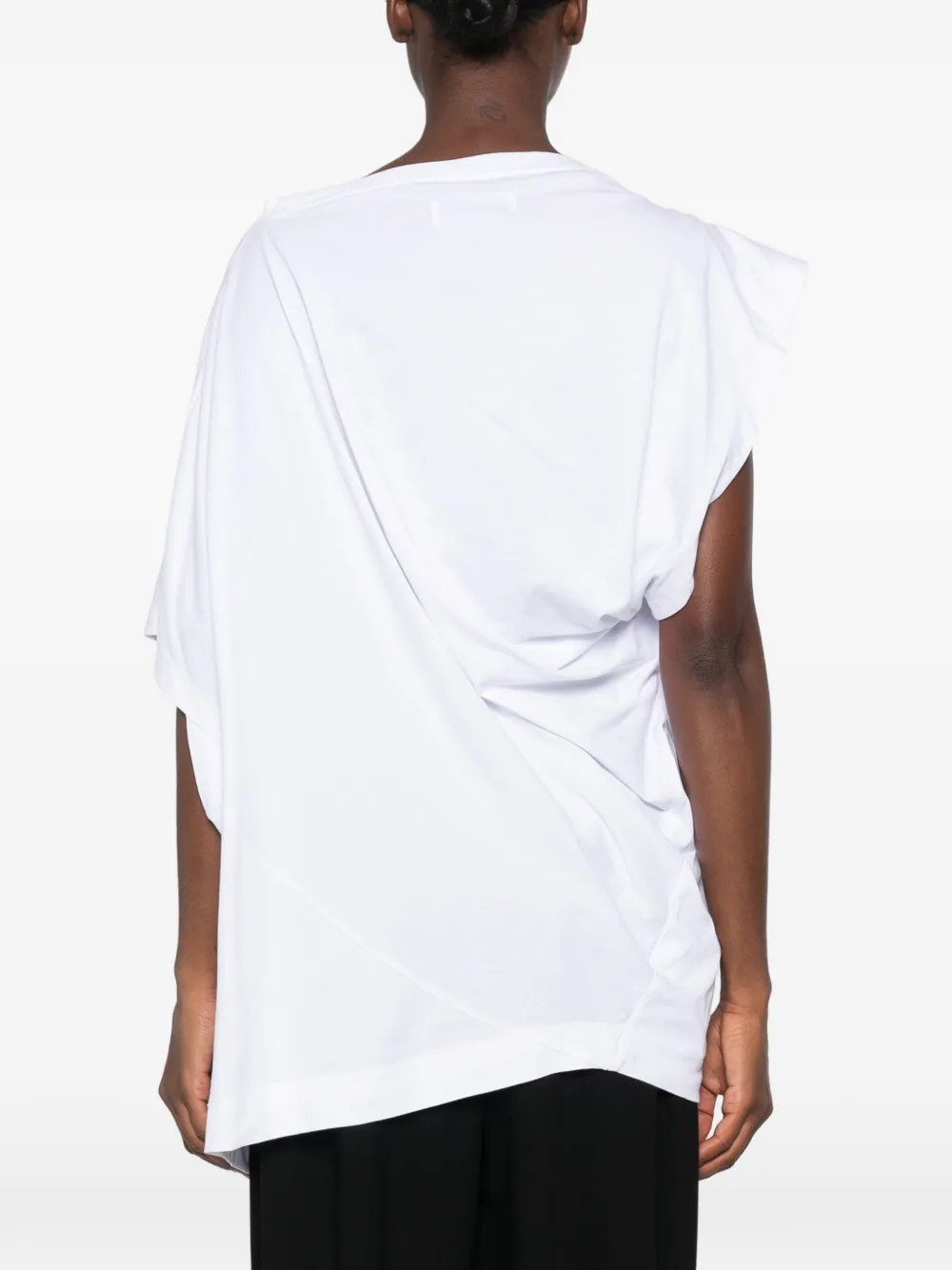 Vivienne Westwood Hebo T-shirt met gedrapeerd detail Wit