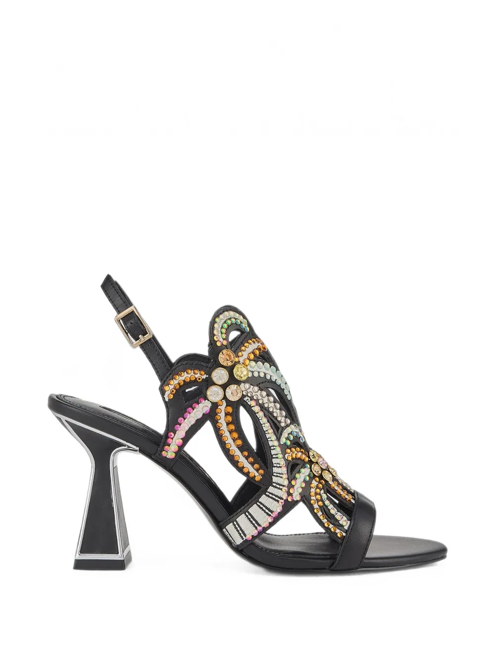 Kat Maconie Kiawa crystal-embellished cut-out sandals