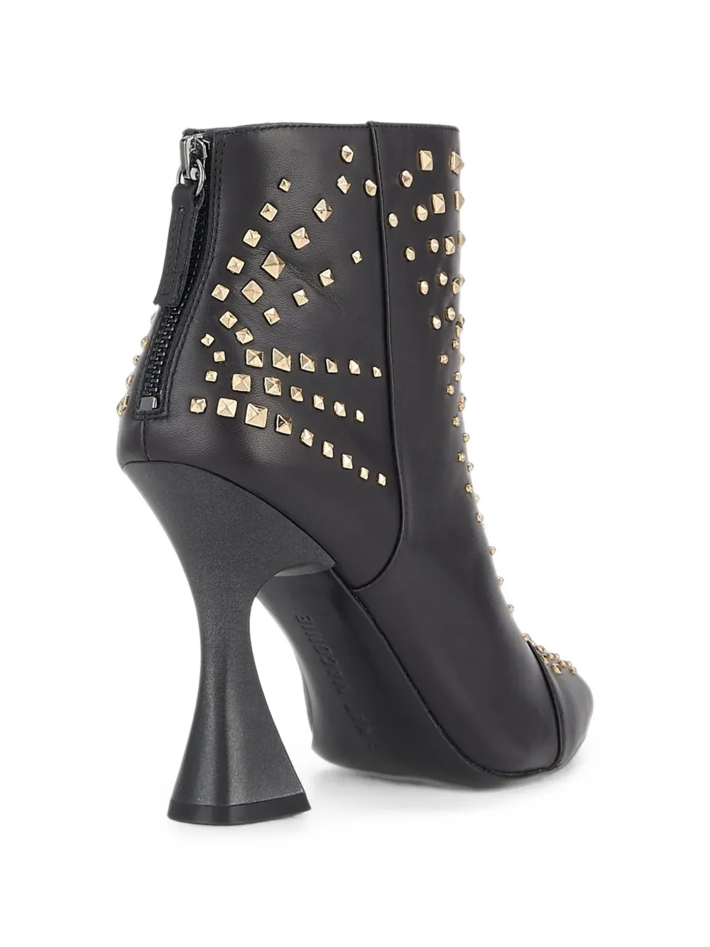 Kat Maconie Samara stud-embellished leather ankle boots Zwart