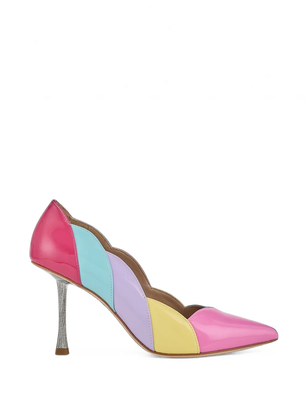 Kat Maconie Divina Scalloped Pumps In Multi