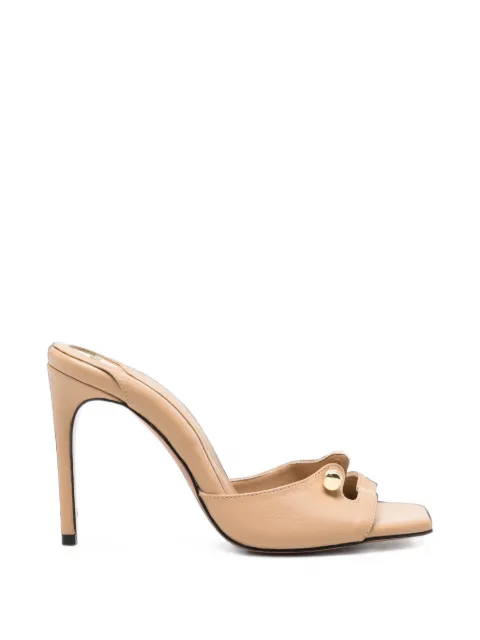 HARDOT 9 to 5 bar-detail sandals