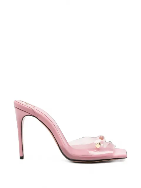 HARDOT transparent-strap 9 to 5 sandals