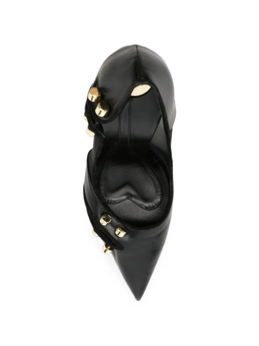 HARDOT Addicted mesh-panel pumps Zwart