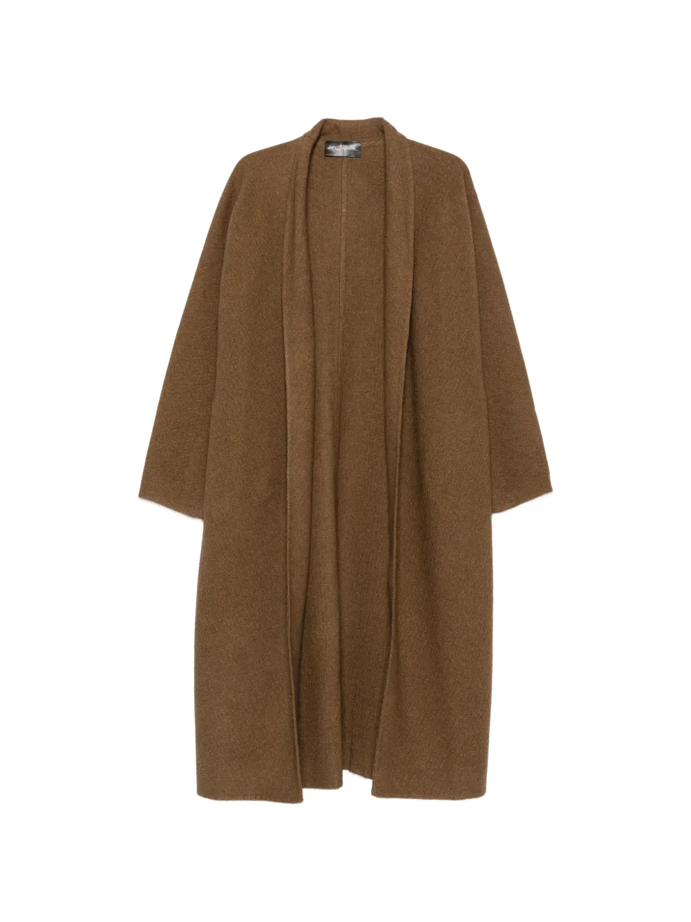 Cortana Nur shawl-collar open-front coat