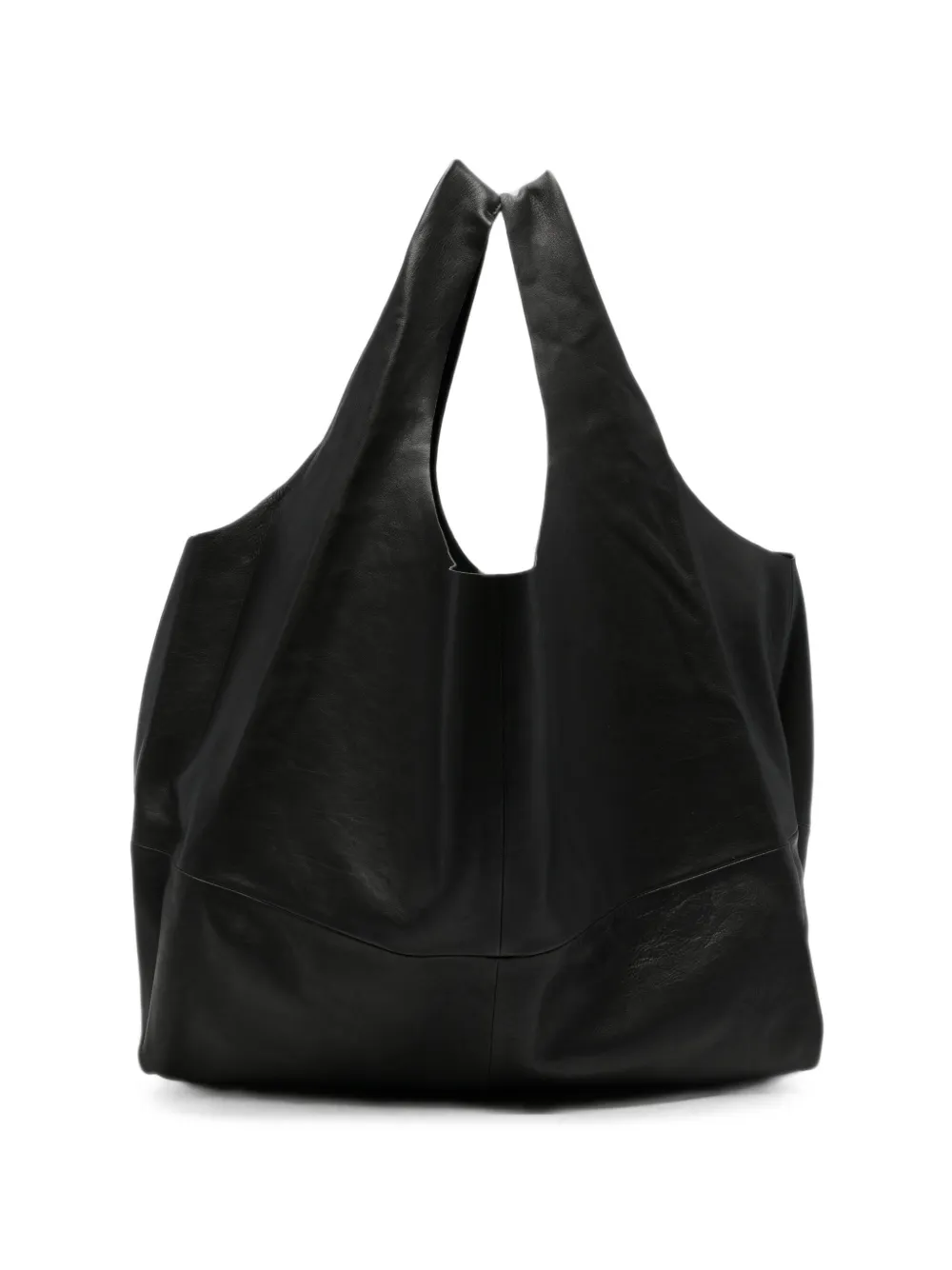 Cortana XL U slouchy shopper tote bag - Nero