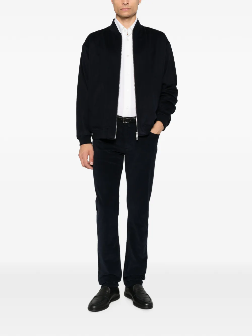 Jacob Cohën Button-down overhemd Wit