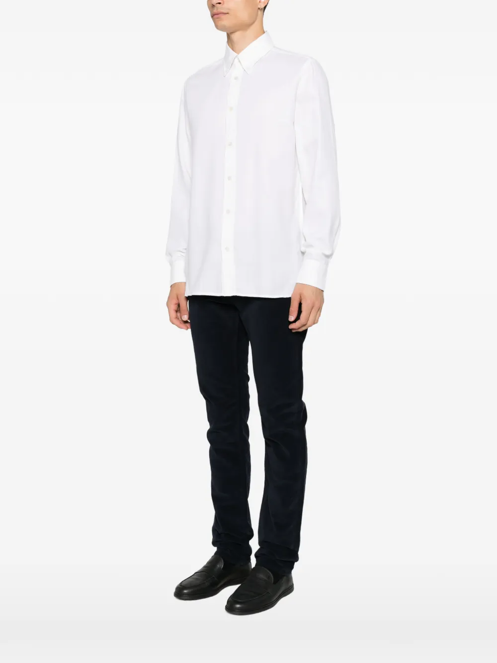 Jacob Cohën Button-down overhemd Wit