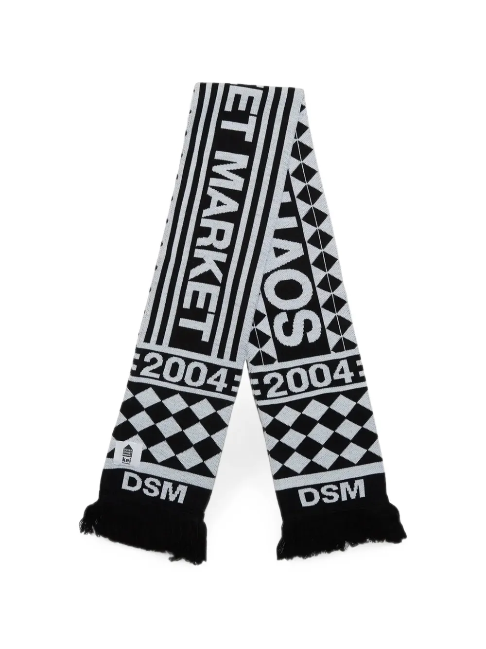 Dover Street Market Beautiful Chaos Football scarf - Nero