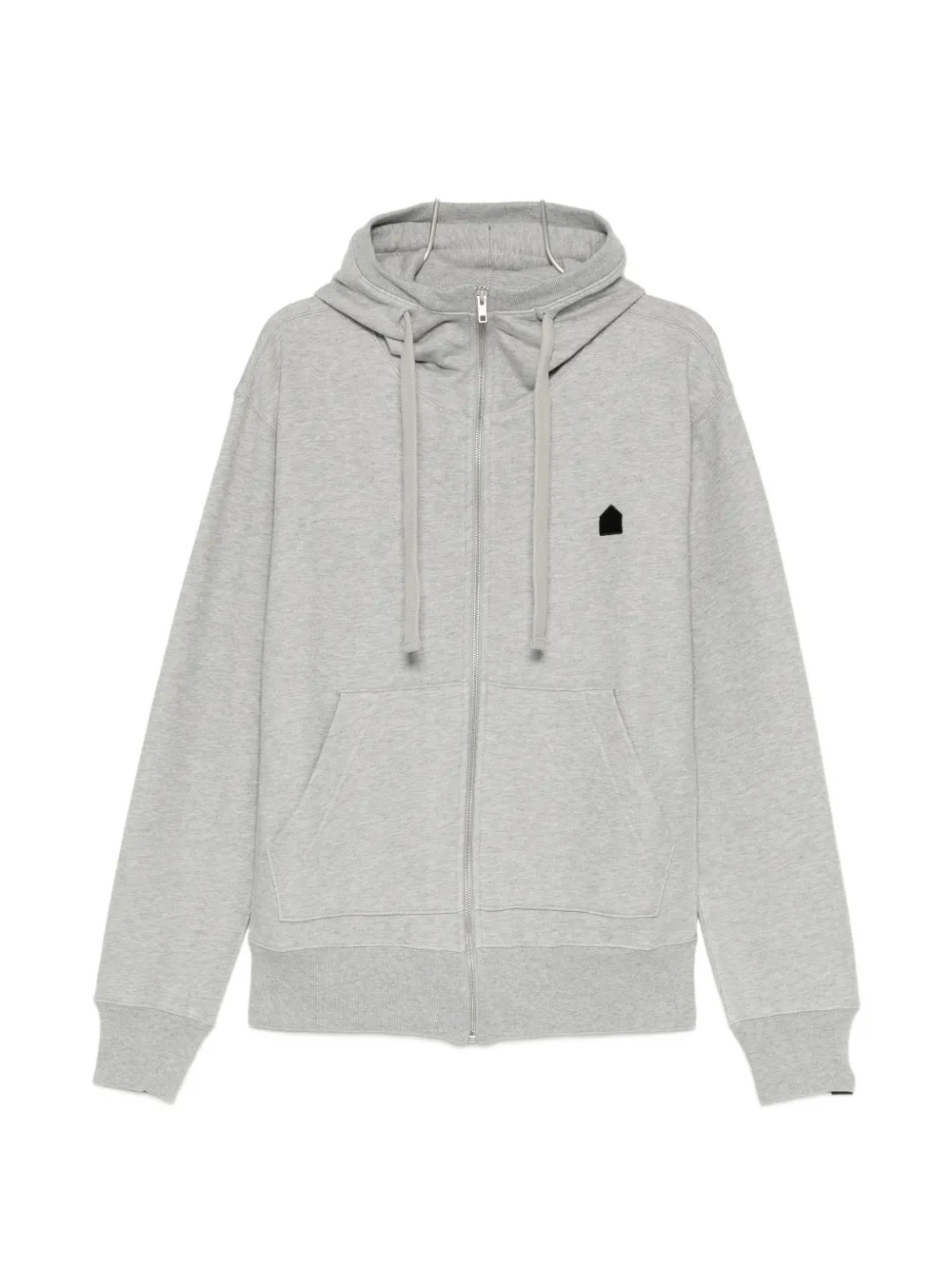 Dover Street Market marl-effect drawstring hoodie Grijs