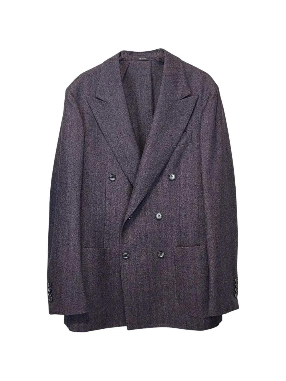 SARTORIO NAPOLI double-breasted peak-lapel blazer