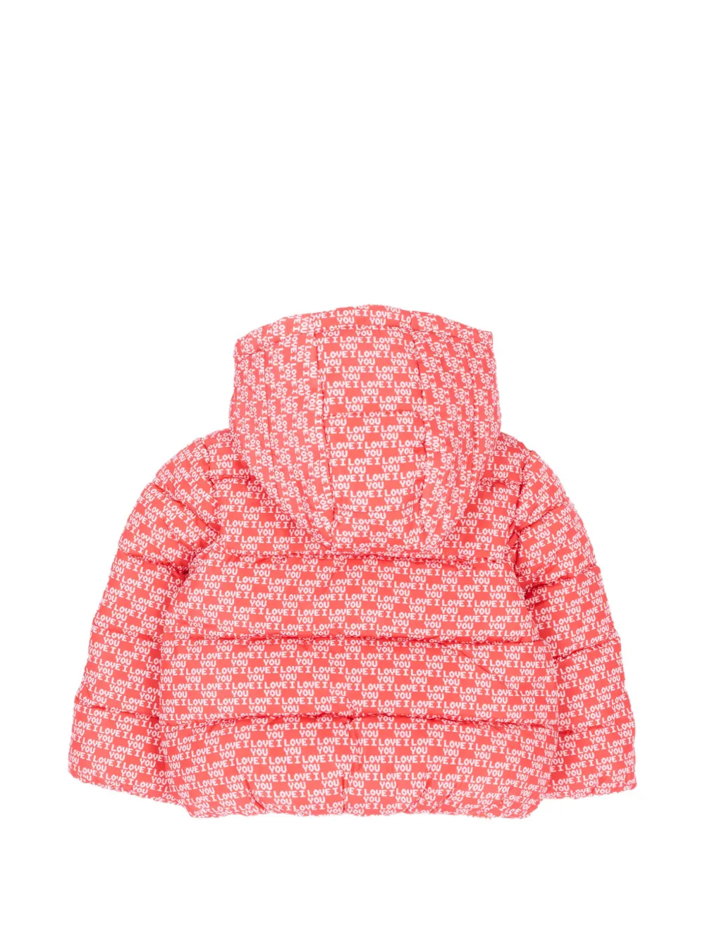 Stella McCartney Kids Gewatteerd jack met logoprint Rood