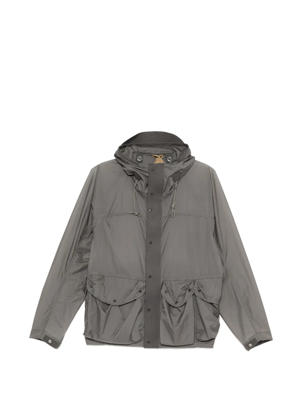 Ten C hooded flap-pocket jacket