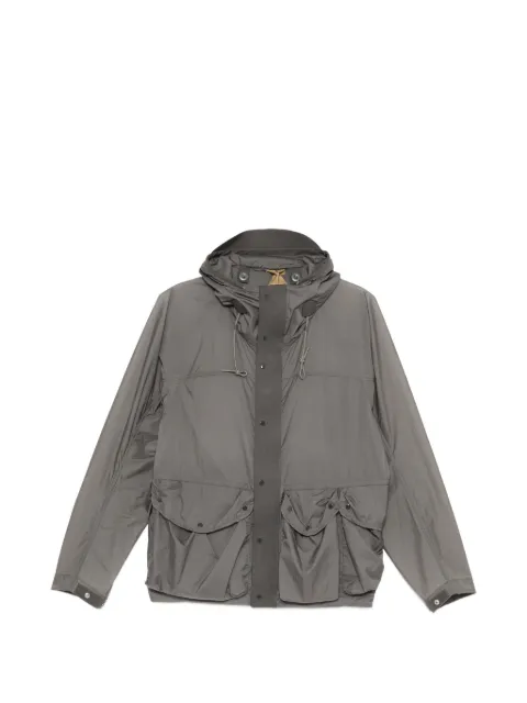 Ten C hooded flap-pocket jacket
