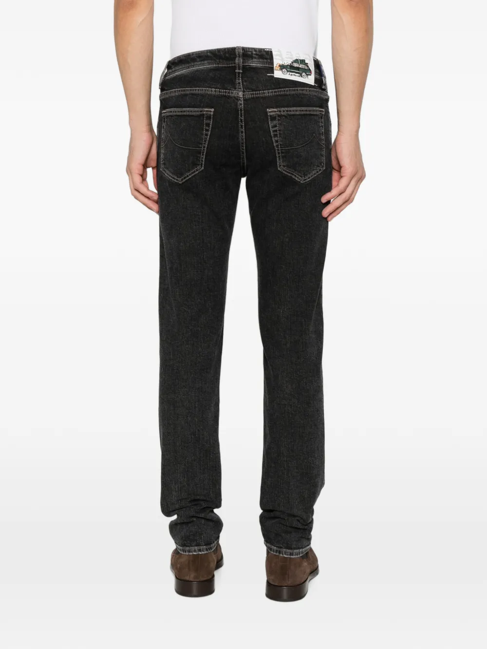 Jacob Cohën Nick slim-fit jeans Zwart
