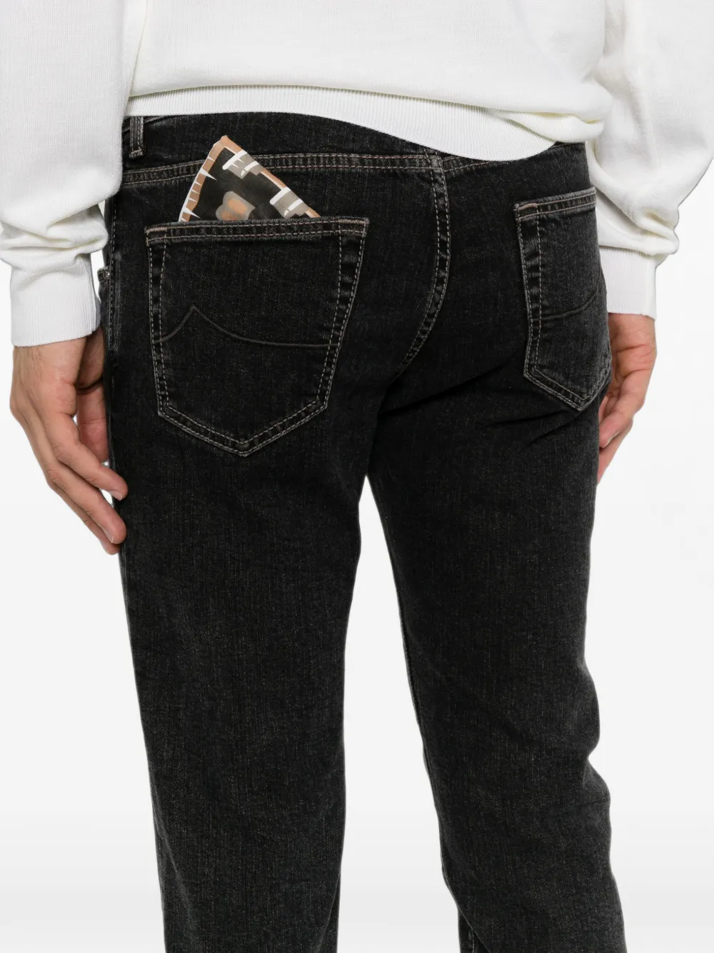 Jacob Cohën Nick slim-fit jeans Zwart