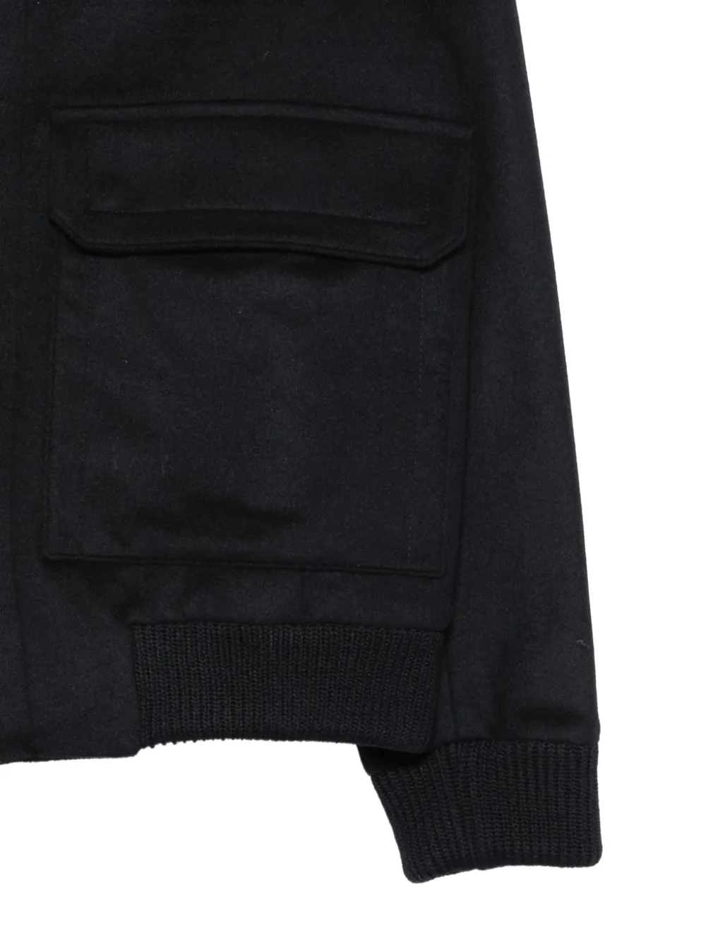 Corneliani Jack met ritsdetail Blauw