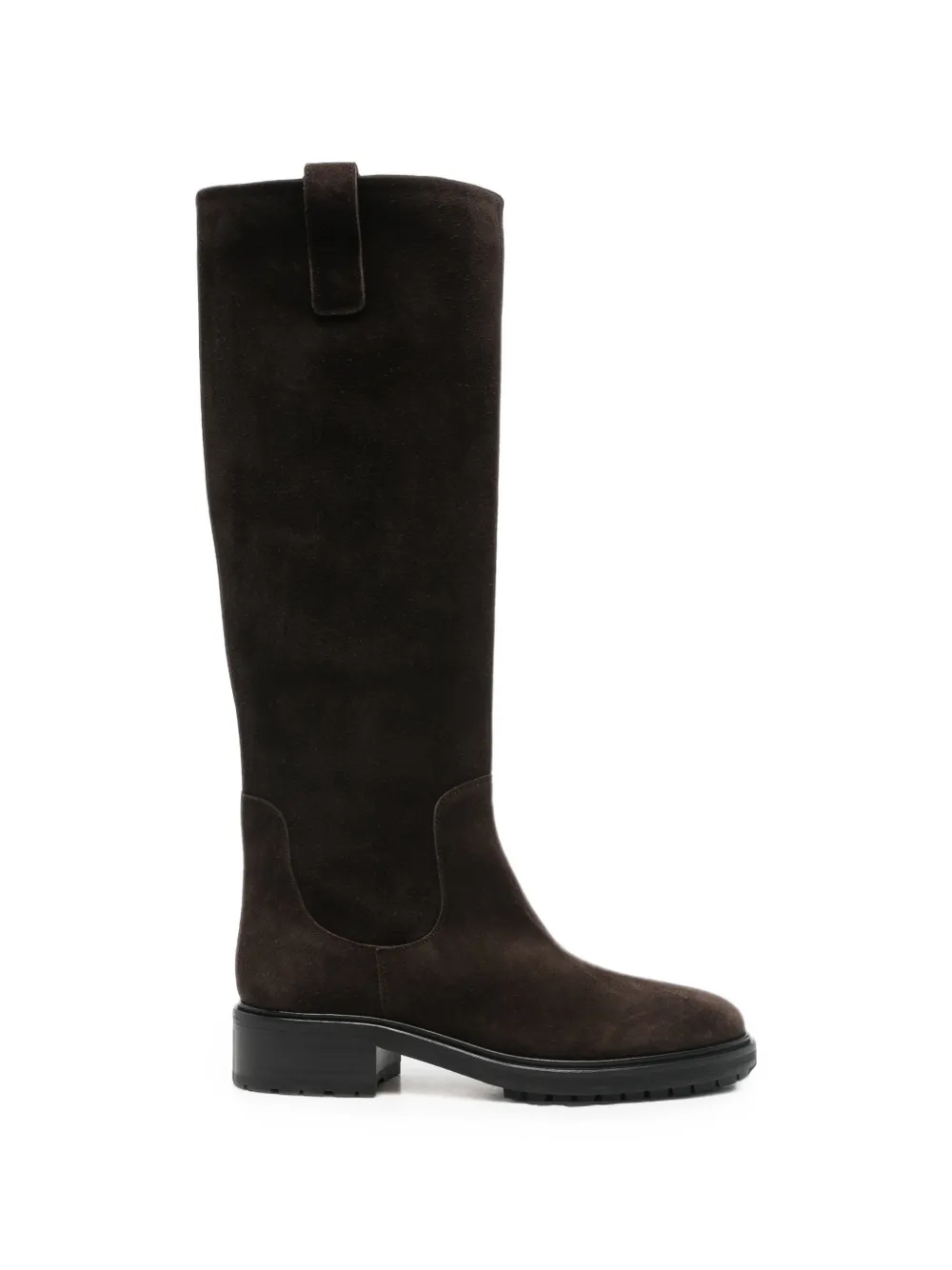 Aeyde D Stivali suede knee-high boots