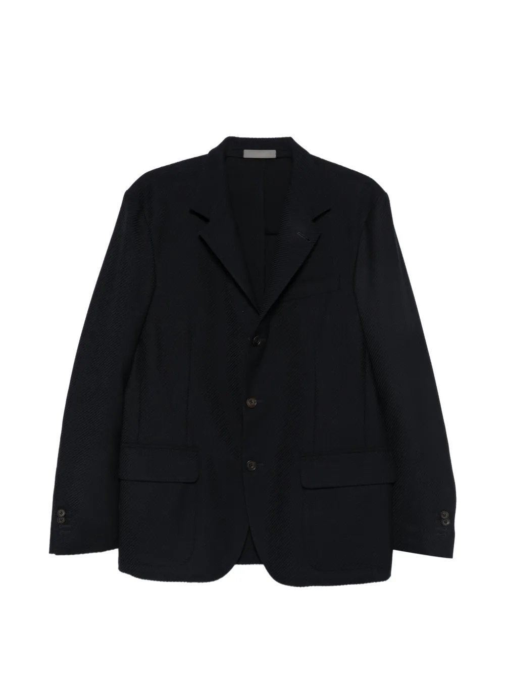 Corneliani textured single-breasted blazer