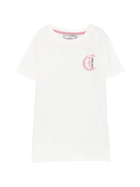 Just Cavalli Kids playera manga corta con logo estampado