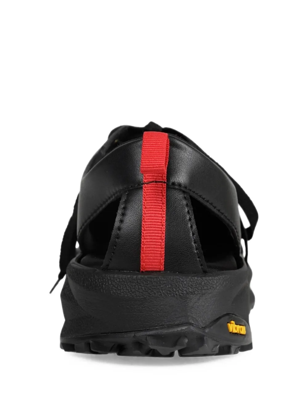Yohji Yamamoto cut-out sneakers Zwart